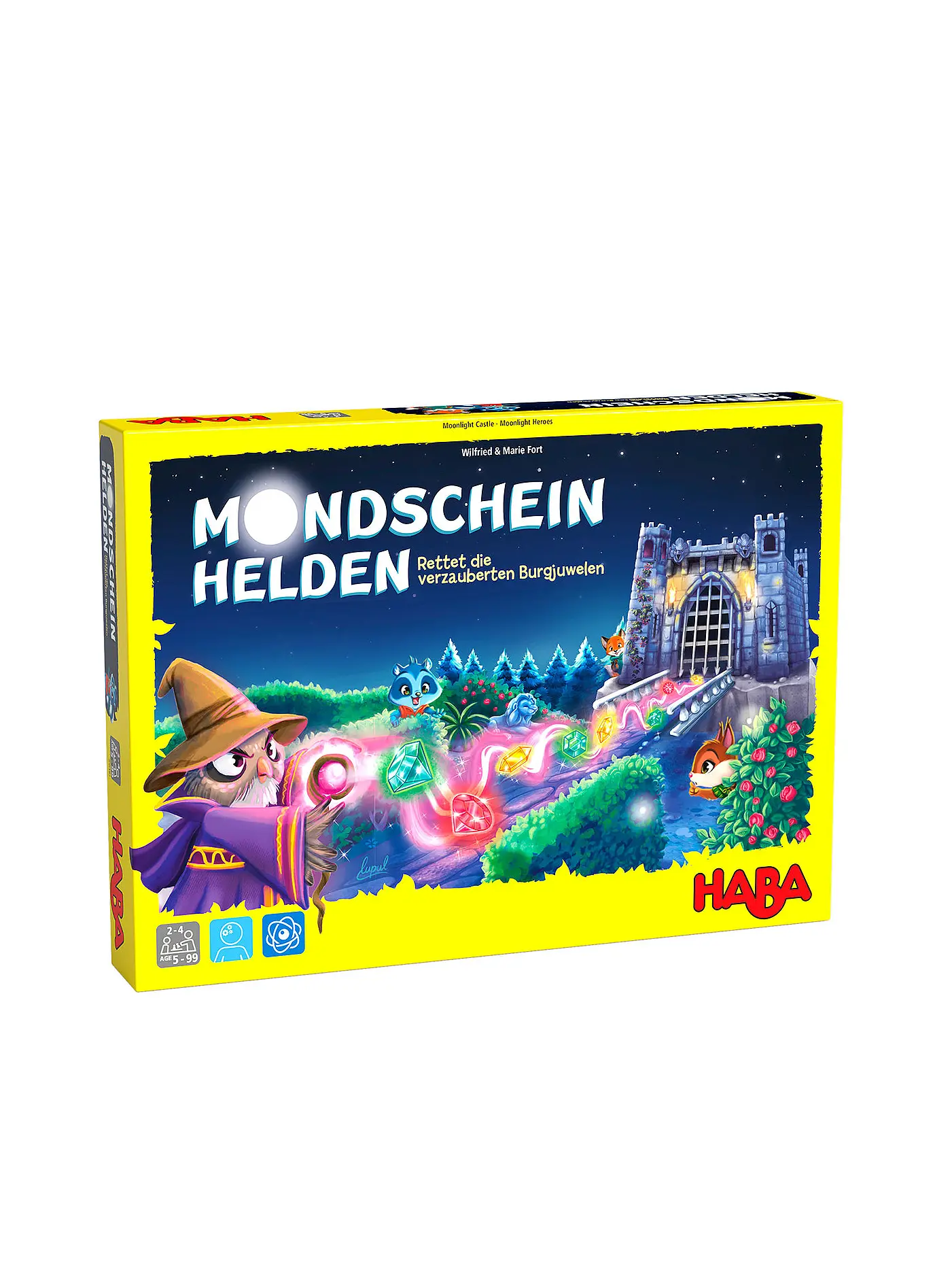 HABA | Brettspiel - Mondscheinhelden | 
